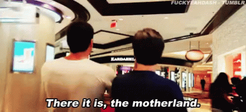 To The Motherland GIF - Keeping Up With The Kardashians Kuwtk Scott Disick GIFs