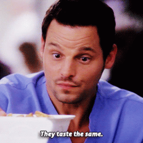 Greys Anatomy Alex Karev GIF - Greys Anatomy Alex Karev They Taste The Same GIFs