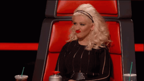 Stank GIF - The Voice Christina Aguilera Dont Mention It GIFs