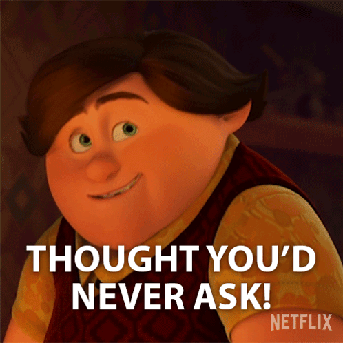 Thought Youd Never Ask Toby Domzalski GIF - Thought Youd Never Ask Toby Domzalski Trollhunters Tales Of Arcadia GIFs