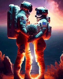 Astronauta Amor Astronaut GIF - Astronauta Amor Astronaut Love Astronaut GIFs