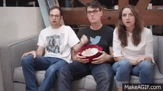 Pass The Popcorn GIF - Pass The Popcorn Accident Grab The Balls GIFs
