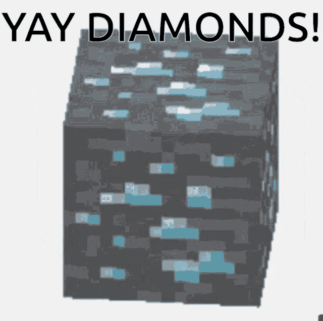 Diamond Diamonds GIF - Diamond Diamonds Minecraft GIFs
