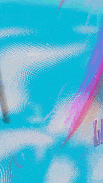 a picture of a woman with a blue background and the word ligu on it