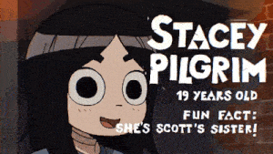 Stacey Pilgrim Scott Pilgrim GIF - Stacey Pilgrim Scott Pilgrim Scott Pilgrim Takes Off GIFs