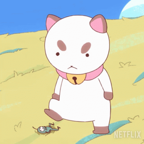 Stamping Foot Puppycat GIF - Stamping Foot Puppycat Bee And Puppycat GIFs