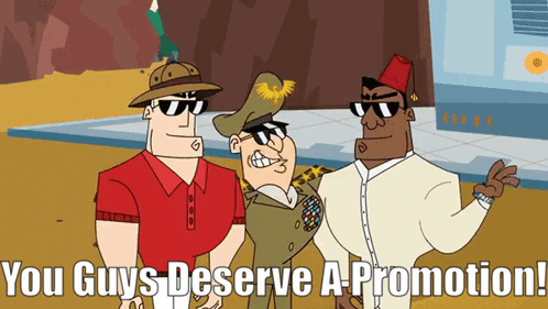 Johnny Test The General GIF - Johnny Test The General Promotion GIFs