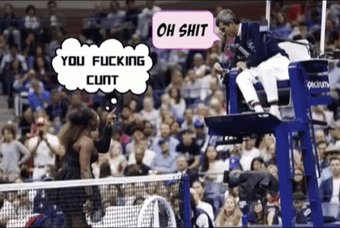 Serena Williams Meltdown GIF - Serena Williams Meltdown GIFs