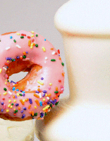 Donut Frosting Fountain GIF - Donut Frosting Sprinkles GIFs