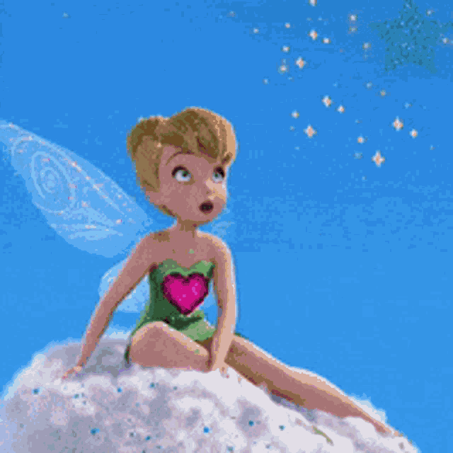 Tinker Bell Love GIF - Tinker Bell Love Star GIFs