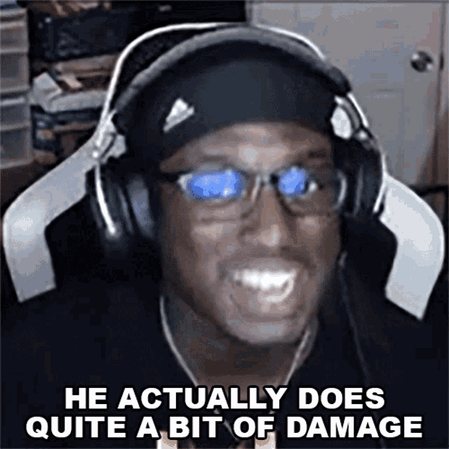 He Actually Does Quite A Bit Of Damage Atomyc GIF - He Actually Does Quite A Bit Of Damage Atomyc Hes Doing A Lot Of Damage GIFs