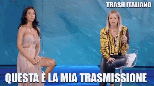 Trash Italiano Mia GIF - Trash Italiano Mia Trasmissione GIFs