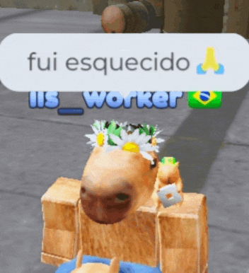 a picture of a horse with flowers in its hair and a speech bubble that says " fui esquecido "