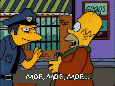 Moe Moe Syzlak GIF - Moe Moe Syzlak Simpsons GIFs