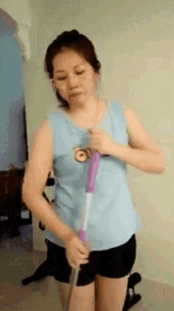 Cleaning Lady GIF - Cleaning Lady Dancing GIFs