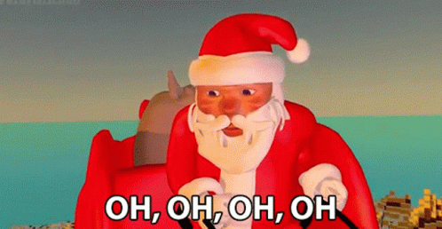 Oh Oh Oh Oh Santa Claus GIF - Oh Oh Oh Oh Santa Claus Flying GIFs