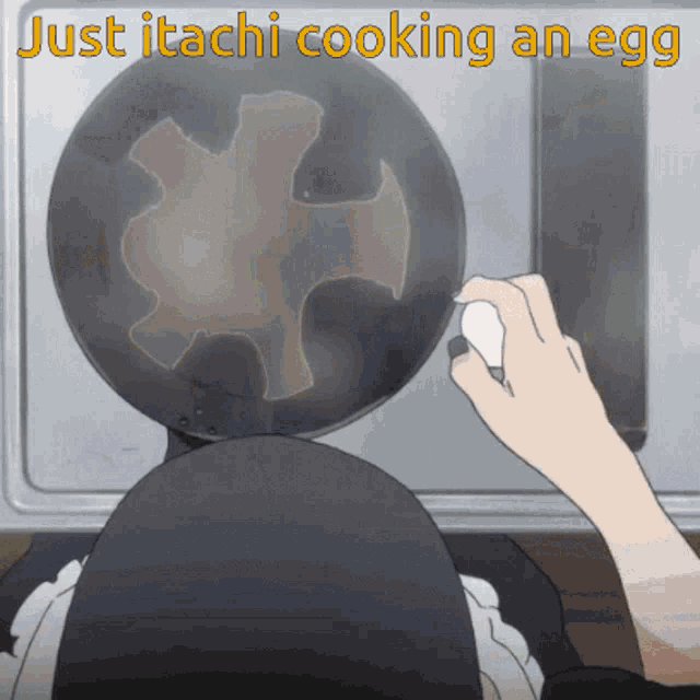 Just Itachi Cooking Egg Soo Cute GIF - Just Itachi Cooking Egg Soo Cute Itachi Uchiha GIFs