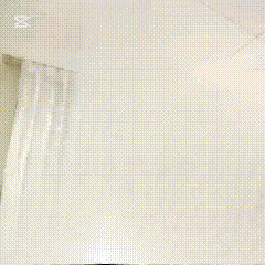 a close up of a white surface with a lot of small dots and a few lines