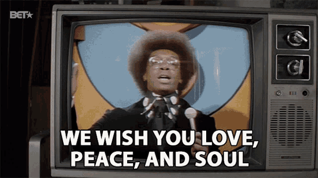 We Wish You Love Peace And Soul American Soul GIF - We Wish You Love Peace And Soul American Soul Television GIFs