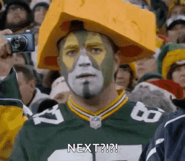 Cheese Head Go Packers GIF - Cheese Head Go Packers Next GIFs