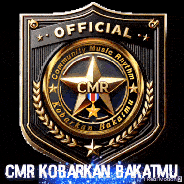 a badge that says official cmr kobarkan bakamu