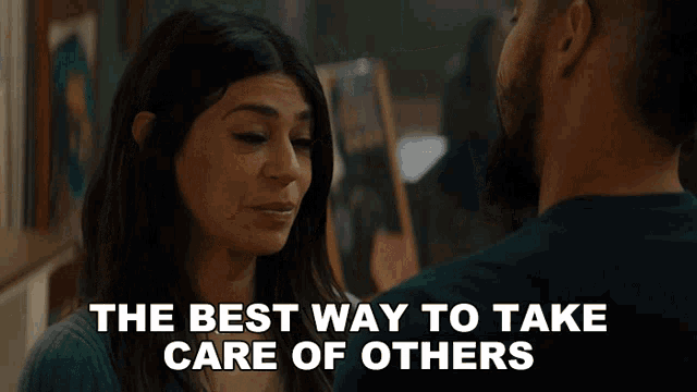 The Best Way To Take Care Of Others Is By Taking Care Of Yourself First Right Yes Maam GIF - The Best Way To Take Care Of Others Is By Taking Care Of Yourself First Right Yes Maam Naima Perry GIFs