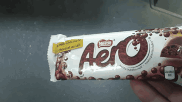 Aero Bar Chocolate Bar GIF - Aero Bar Chocolate Bar Candy Bar GIFs
