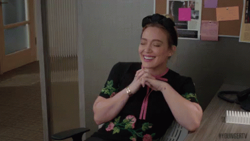 Awww GIF - Hilary Duff Kelsey Peters Laugh GIFs