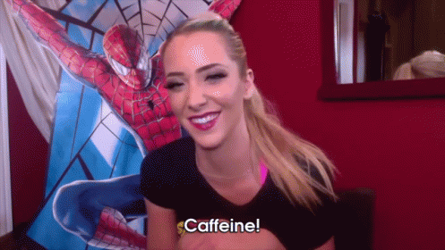 Over Caffeinated GIF - Jenna Marbles Caffeine Youtube GIFs
