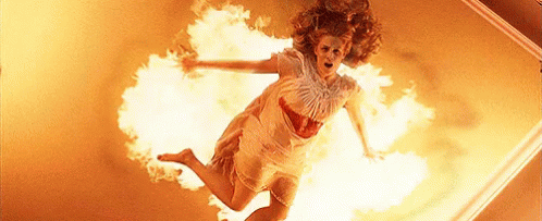 Mary Winchester Supernatural GIF - Mary Winchester Supernatural Burning GIFs