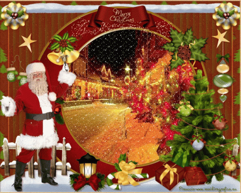 Santa Claus Christmas GIF - Santa Claus Christmas Merry Christmas GIFs