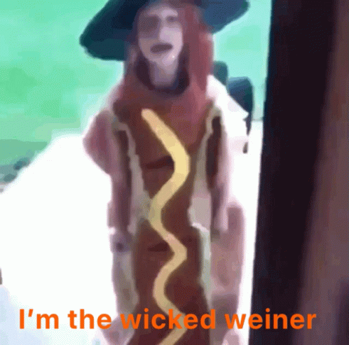 Wicked Weiner Hot Dog GIF - Wicked Weiner Hot Dog Witch GIFs