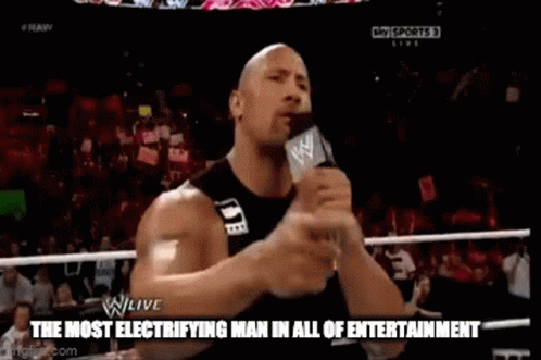 The Rock The Rock Meme GIF - The Rock The Rock Meme The Most Electrifying Man In All Of Entertainment GIFs