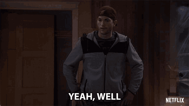 a man says yeah well while wearing a hat