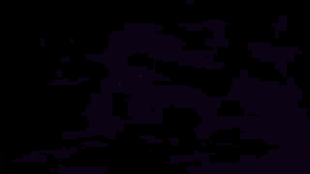 a lightning bolt is coming out of a purple sphere