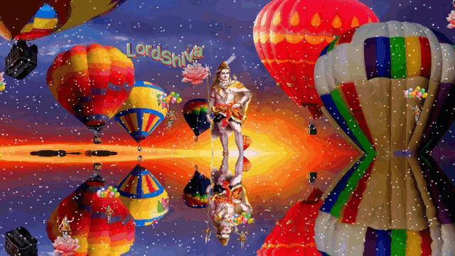 Lord Shiva Hot Air Balloons GIF - Lord Shiva Hot Air Balloons GIFs