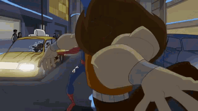 Spiderman Kraven GIF - Spiderman Kraven Dodge GIFs