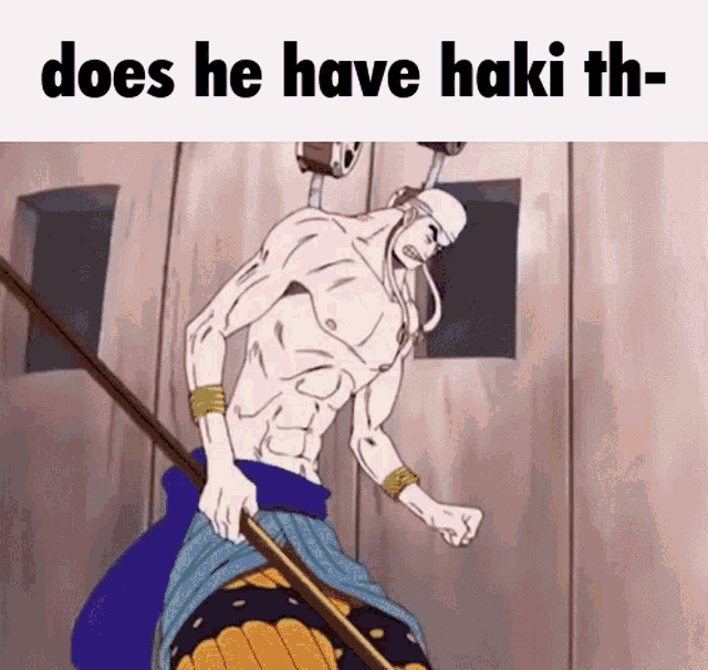 No Haki GIF - No Haki Does He Have Haki Tho GIFs
