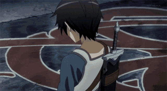 a tokyo mx logo can be seen on the bottom of a screen