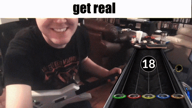 Clone Hero Guitar Hero GIF - Clone Hero Guitar Hero Get Real GIFs