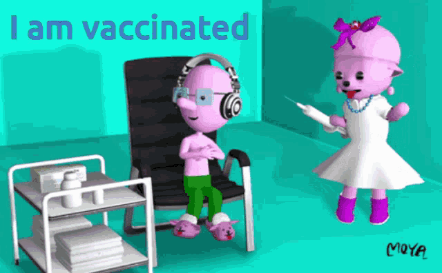I Am Vaccinated Vaccine GIF - I Am Vaccinated Vaccine Vaccination GIFs