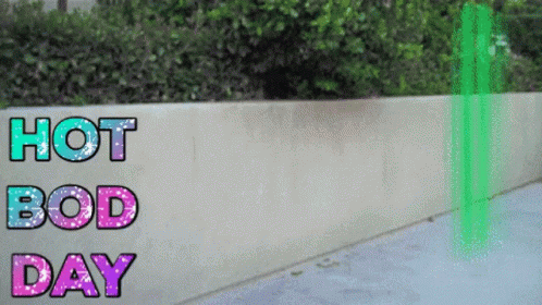 Hot Bod Day Sparkly GIF - Hot Bod Day Sparkly Walking GIFs
