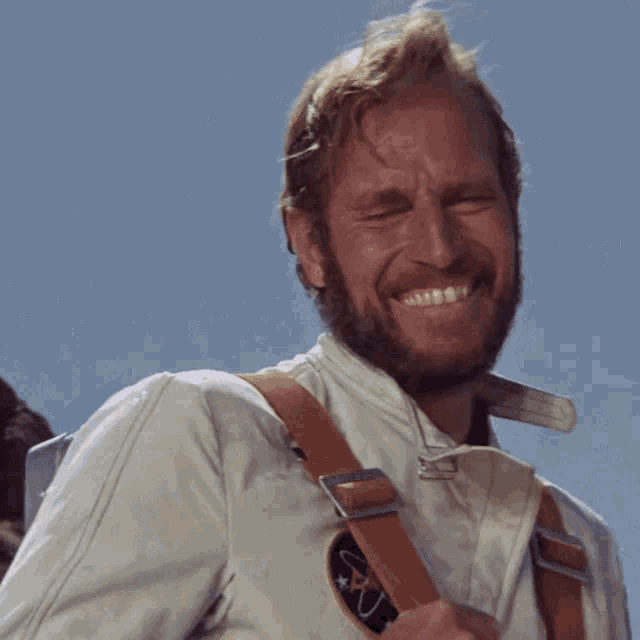 Heston Laugh Slow Smooth GIF - Heston Laugh Slow Smooth Planet Of The Apes GIFs