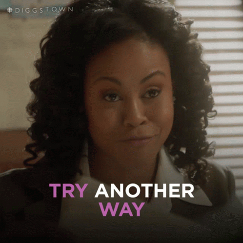 Try Another Way Marcie GIF - Try Another Way Marcie Marcie Diggs GIFs