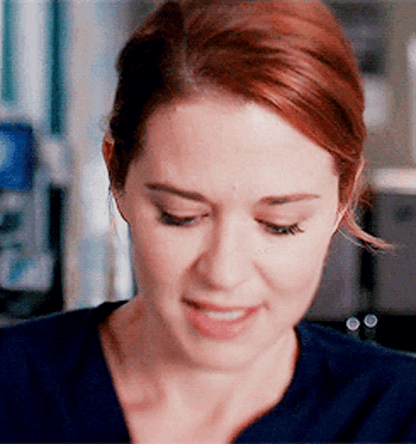 Greys Anatomy April Kepner GIF - Greys Anatomy April Kepner Smile GIFs