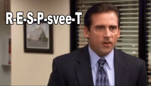 Respect Michael Scott GIF - Respect Michael Scott The Office GIFs