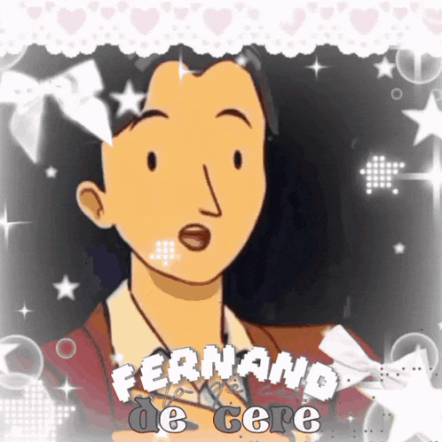 a cartoon character named fernando de gere