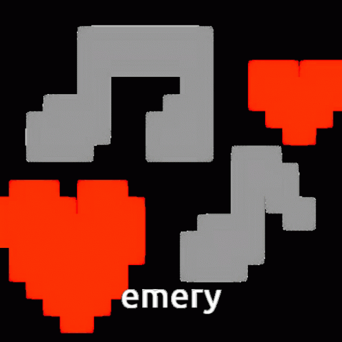 Emery Hearts GIF - Emery Hearts Music Notes GIFs