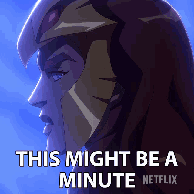This Might Be A Minute Teela GIF - This Might Be A Minute Teela Masters Of The Universe Revelation GIFs
