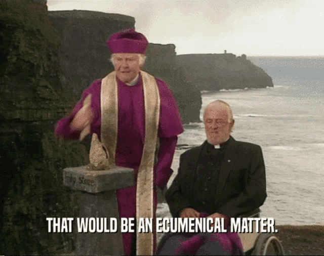 That Would Be An Ecumenical Matter Father Jack GIF - That Would Be An Ecumenical Matter Father Jack Father Ted GIFs